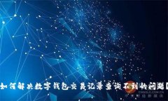 如何解决数字钱包交易记录查询不到的