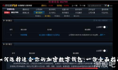 如何选择适合你的加密数字钱包:一份全面指南