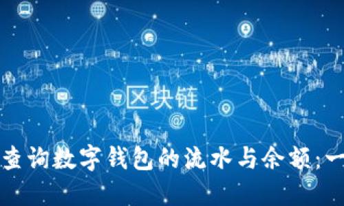 如何轻松查询数字钱包的流水与余额:一站式指南