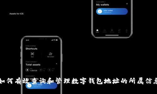 如何有效查询和管理数字钱包地址的所属信息