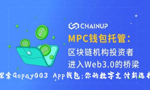 探索Gopay003 App钱包:你的数字支付新选择